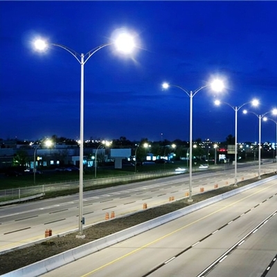 New Style White Outdoor Galvanized Street Light Pole 2.5m 3m 4m 5m 6m Cast Aluminum Street Light Pole