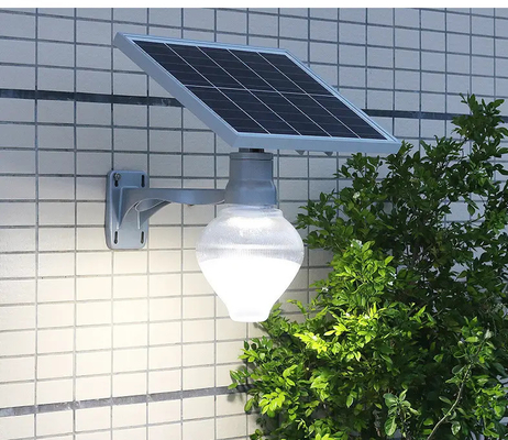 Modern Waterproof 10w Solar Powered Led Wall Light Ip65 Solar Peach Light Outdoor Garden Light